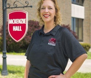 Student Success Coach Lucy Jones at McKenzie Hall